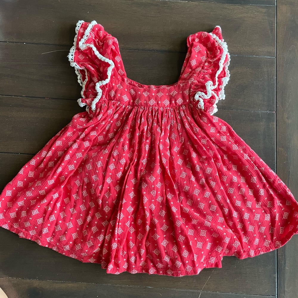 Sweet Magnolia Red Bandana Dress